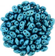 SD-24206 Metalust Turquoise SuperDuo Beads