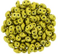 SD-24208 Metalust Yellow Gold SuperDuo Beads