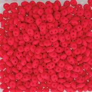 SD-25144 Neon Cherry SuperDuo Beads