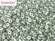 SD-27070 Labrador Full (Silver) Matte SuperDuo Beads