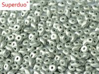 SD-27070 Labrador Full (Silver) Matte SuperDuo Beads