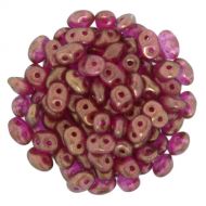 SD-29260 Halo - Madder Rose SuperDuo Beads