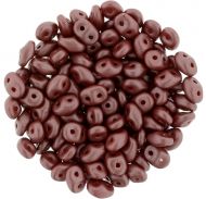 SD-29362 Powdery - Maroon SuperDuo Beads