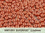 SD-29410 Metallic Matt Copper SuperDuo Beads