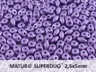 SD-29425 Metallic Matt Tanzanite SuperDuo Beads * BUY 1 - GET 1 FREE *