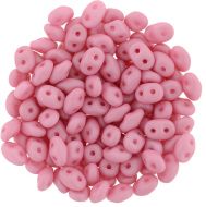 SD-29560 Opaque Silk Matt Rose SuperDuo Beads