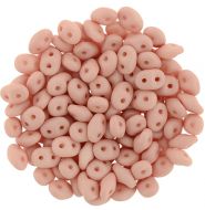 SD-29563 Opaque Silk Matt Light Peach SuperDuo Beads