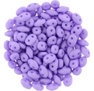 SD-29570 Opaque Silk Matt Lavender Purple SuperDuo Beads