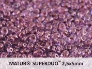 SD-70120/15726 Rosaline Lila Lumi SuperDuo Beads