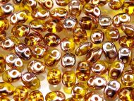 SD-80020/27101 Amber Capri Gold SuperDuo Beads
