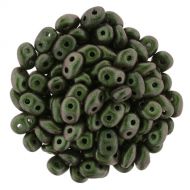 SD-94103 Polychrome - Olive Mauve SuperDuo Beads