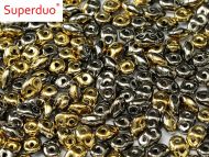 SD-98547 California Graphite SuperDuo Beads