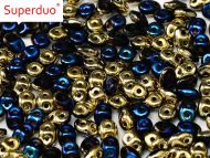 SD-98548 California Blue SuperDuo Beads