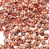 SD-CP Copper Plate SuperDuo Beads - 5 grams