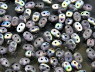 SD-20500/28171 Tanzanite Matte Rainbow SuperDuo Beads * BUY 1 - GET 1 FREE *