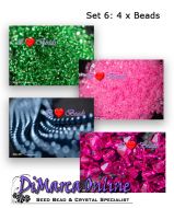 Postcards Set 6 - Beads 2 - High Quality Print