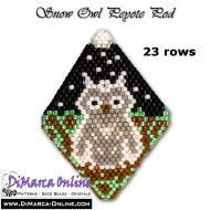Tutorial 23 rows - Snow Owl 3D Peyote Pod + Basic Tutorial (download link per e-mail)