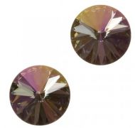 1122 Crystal Starlight Rivoli 14 mm Swarovski