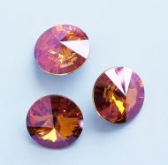 1122 Crystal Summer Blush Rivoli 14 mm Swarovski