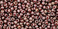 TR-11-0363 Inside-Color Montana Blue/Oxblood Lined 11/0 Toho
