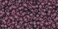 TR-11-0006B Transparent Medium Amethyst 11/0 Toho