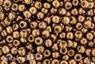 TR-11-PF0593 Permanent Finish - Galvanized Copper Rose 11/0 Toho