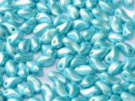 TUPS-25019 Pastel Pearl Turquoise Tulip Petals Small - 50 x