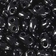 TWN-23980 Black Twin Beads Preciosa