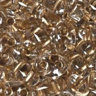 TWN-68106 Crystal Bronze-Lined Twin Beads Preciosa - 20 grams