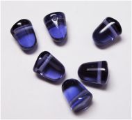 G10-20500 Tanzanite Gumdrops 7x10 mm - 12 x