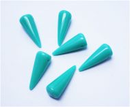 SPK17-63120 Turquoise Spikes 7x17 mm - 18 x 