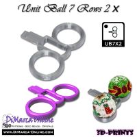 Unit Ball 07 Rows x 2 (4 units) 