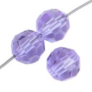 PR04 Violet 4 mm Round Preciosa - 24 x