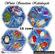Tutorial 10 rows - Winter Sensations Kaleidocycle incl. Basic Tutorial (download link per e-mail) - NEW format
