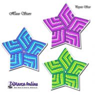 Tutorial 11 rows - Haze 3D Peyote Star + Basic Tutorial Little 3D Peyote Star (download link per e-mail)