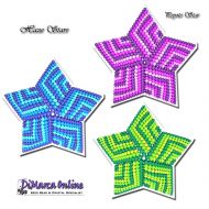 Tutorial 11 rows - Haze 3D Peyote Star + Basic Tutorial (download link per e-mail)