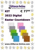* Easter Countdown Kit * DiMarca-Online Digital Facebook Peyote Pattern Easter Countdown 2022 KIT