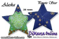 Tutorial 25 rows - Alaska 3D Peyote Star + Basic Tutorial (download link per e-mail)