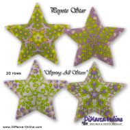 Tutorial 20 rows - Spring All Stars - 3D Peyote Star + Basic Tutorial Little 3D Peyote Star (download link per e-mail)