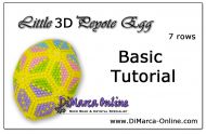 Basic Tutorial - Little 3D Peyote Egg (download link per e-mail)