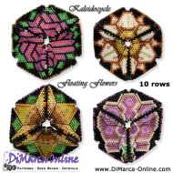 Tutorial 10 rows - Tutorial Floating Flowers Kaleidocycle incl. Basic Tutorial (download link per e-mail) - NEW format