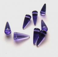 SPK17-20500 Tanzanite Spikes 7x17 mm -18 x