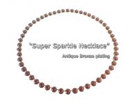 Super Sparkle Necklace Kit Antique Bronze